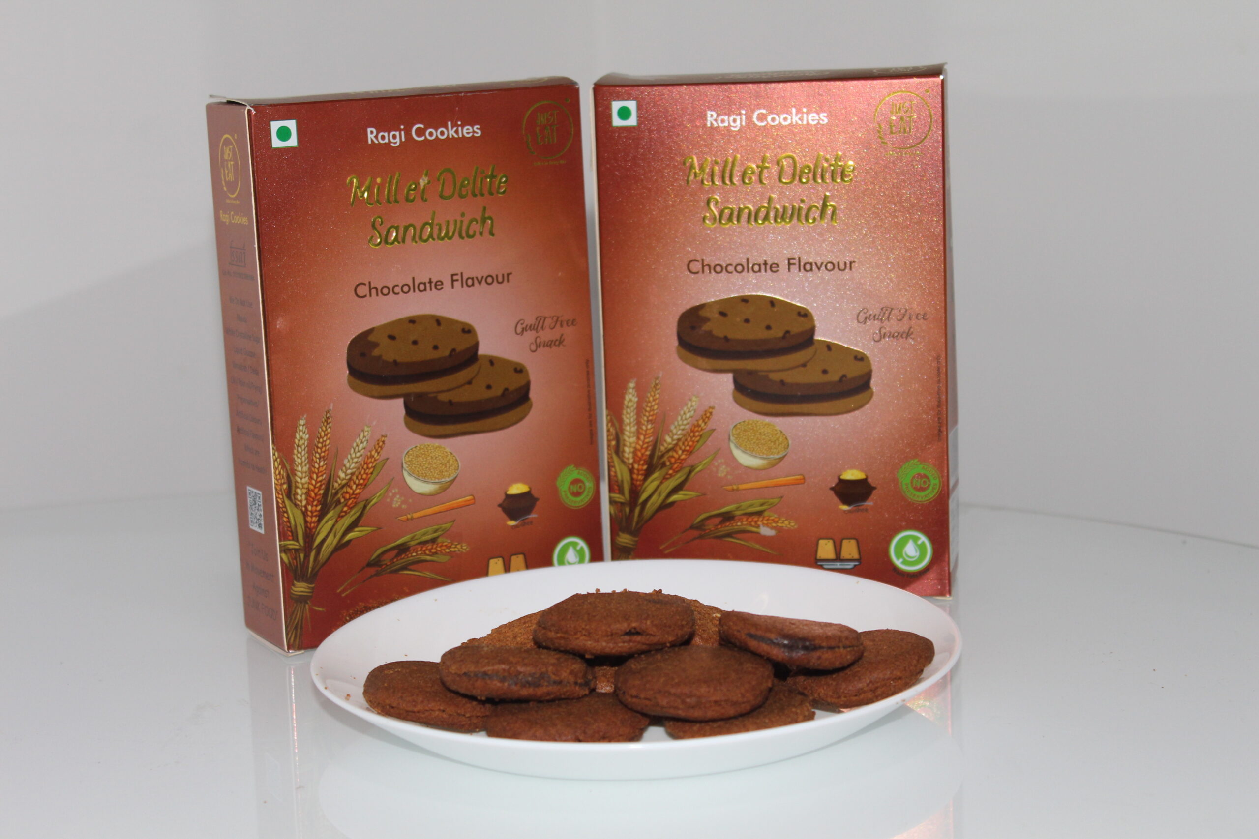 Ragi Cookies- Millet Delite Sandwich - Image 3