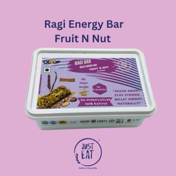 Ragi Bar (Millet Bar ) Fruit N Nut Flavour
