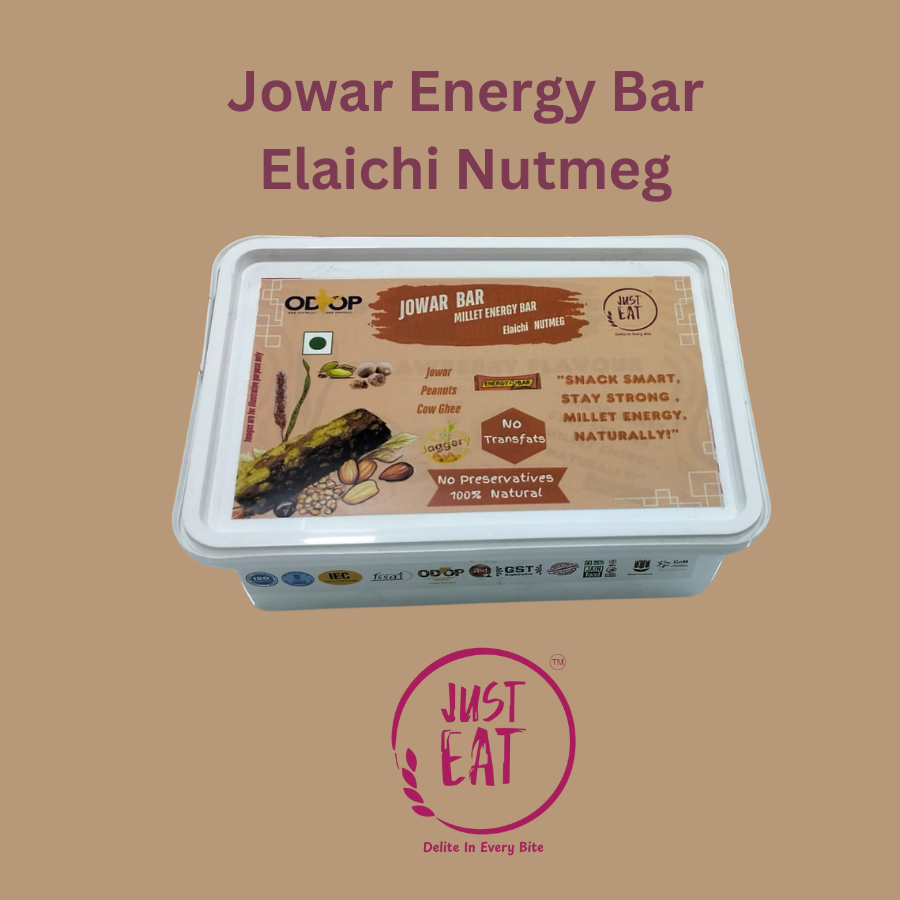 Jowar Bar (Millet Bar ) Nutmeg Elaichi Flavour